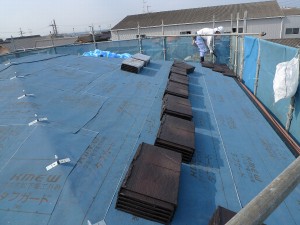 Ｙ様邸　外装リフレッシュ　ルーガ鉄平 施工2