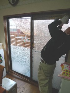 泉佐野市　窓の断熱　住宅エコポイント 　トステムインプラス設置　